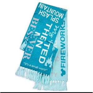 🥶❄️ Disney Knit Scarf - My Happy Place New With Tags